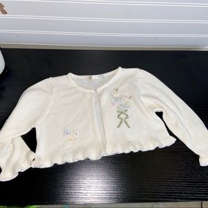 American Princess Infant Flower Embroidered Jacket